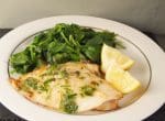 Lemon Sole with herb butter