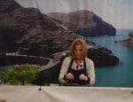Emily Scott at Boscastle