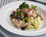 Octopus and potato salad