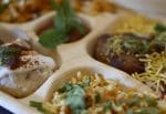 Potli chaat platter