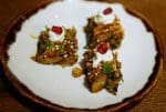 Cinnamon Bazaar Grilled Pink Aubergine with sesame Peanut Crumble
