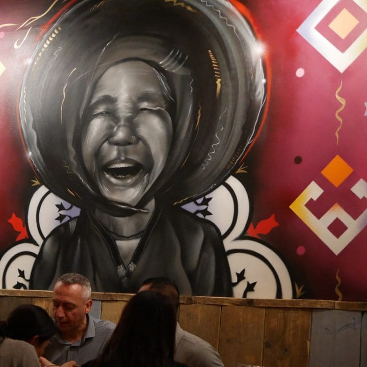 Lao Cafe Interior