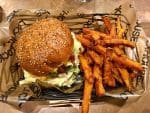 Locked and Loaded burger at Lockhouse