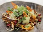 Devonshire Club Duck Salad Sushi in the City