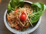 Giggling Squid papaya salad