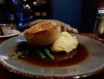 Sir John Balcombe - Sweet potato pie & mash