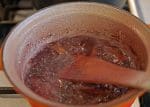 Reduced Mushroom and Red Wine Jus