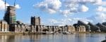 South side of Thames from Imperial Gardens.