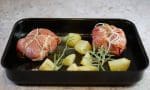 Turkey paupiette stuffed and ready to cook