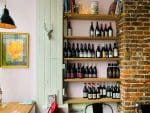 FARMYARD wine shelves
