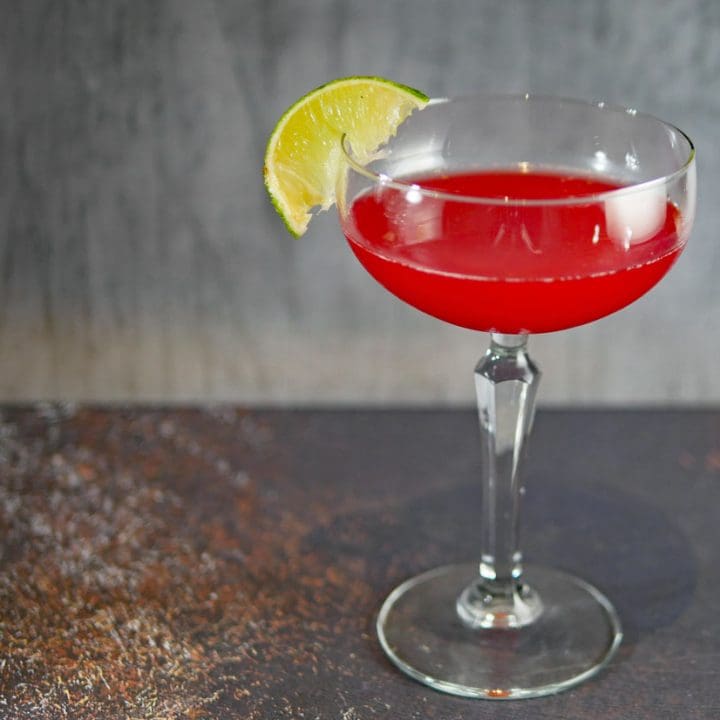 Raspberry Gin cocktail