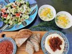 Lettuce soup and a Romanian Feast with recipes from Carpathia
