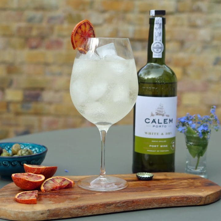 White Port and Tonic Cocktail