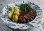 Pigeon Breast Red Wine Plated