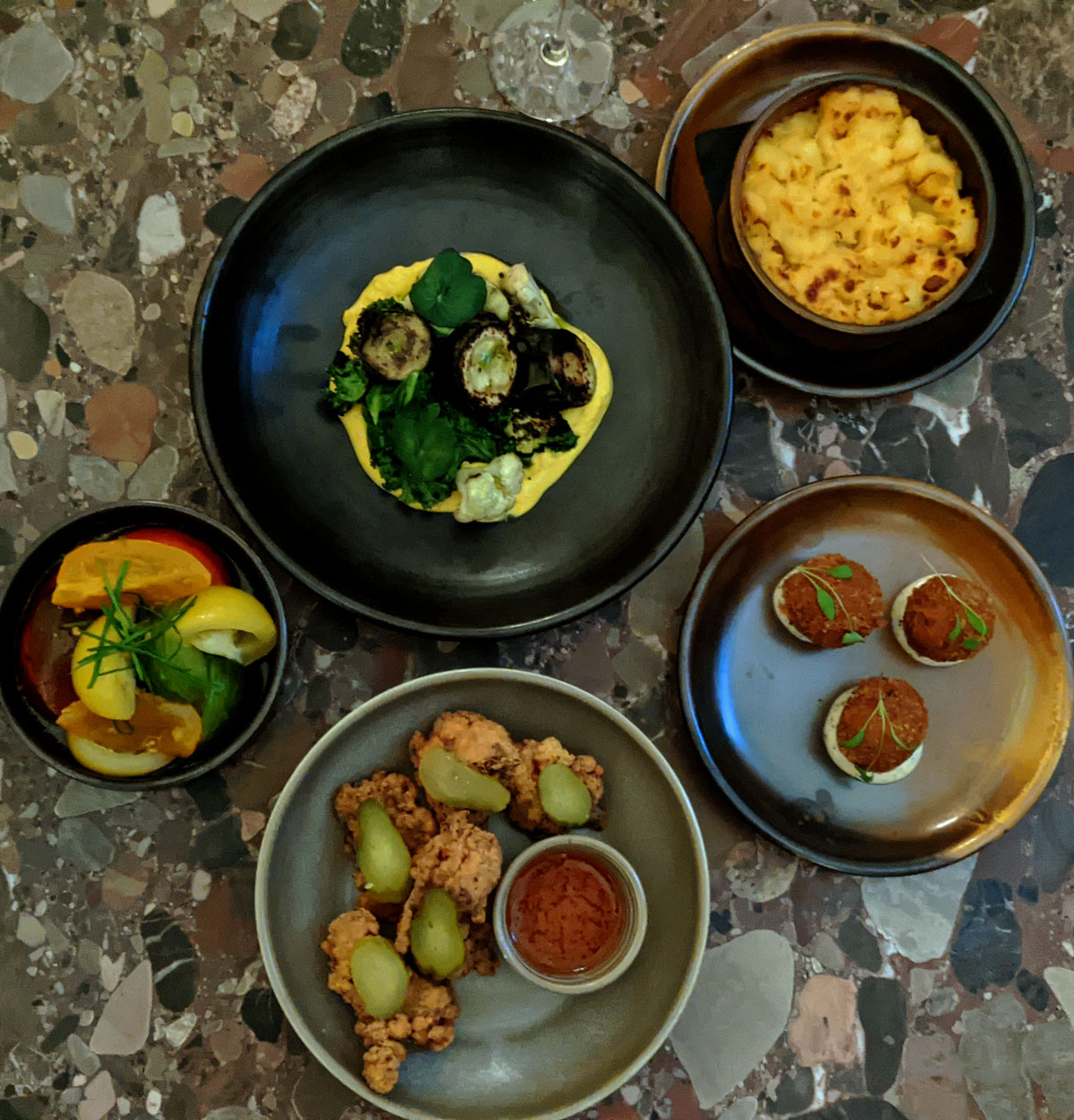 Selection of Bar Food - Columbia Hotel