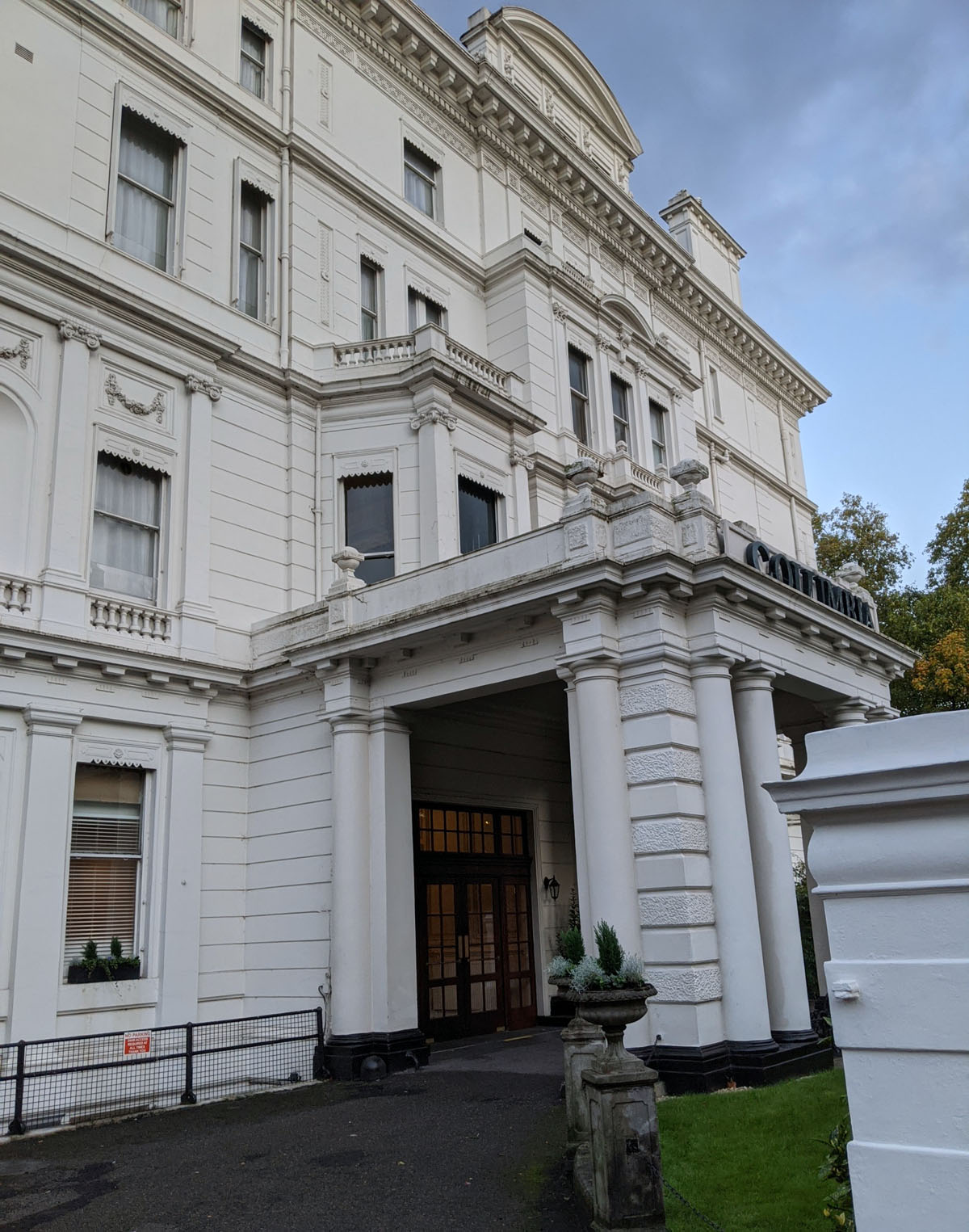 entrance to the Columbia