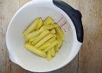 Blanched and oiled Chips