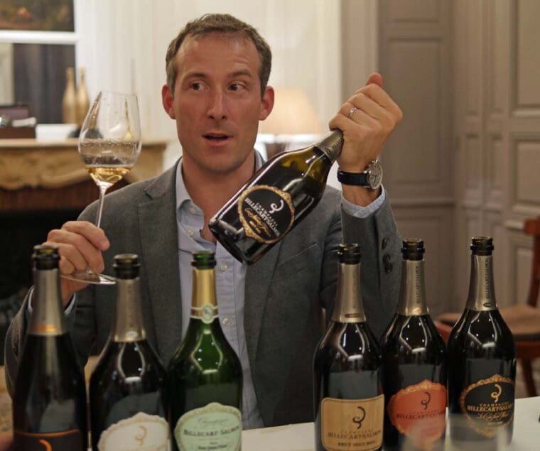 Champagne tasting at Billecart Salmon with Matthieu Billecart