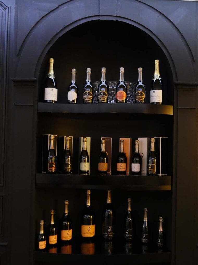 Champagne Library at Billecart Salmon