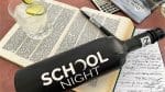 School night distilled botanical essence with books_featured