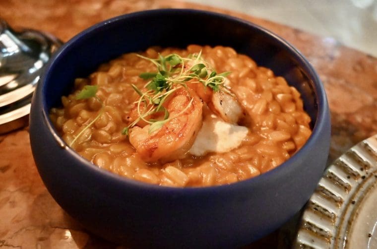 Como Garden - Red prawn risotto