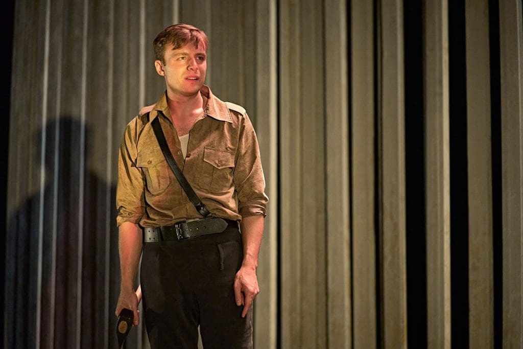Luke Thallon (Him) in Camp Siegfried at The Old Vic_Photo by Manuel Harlan