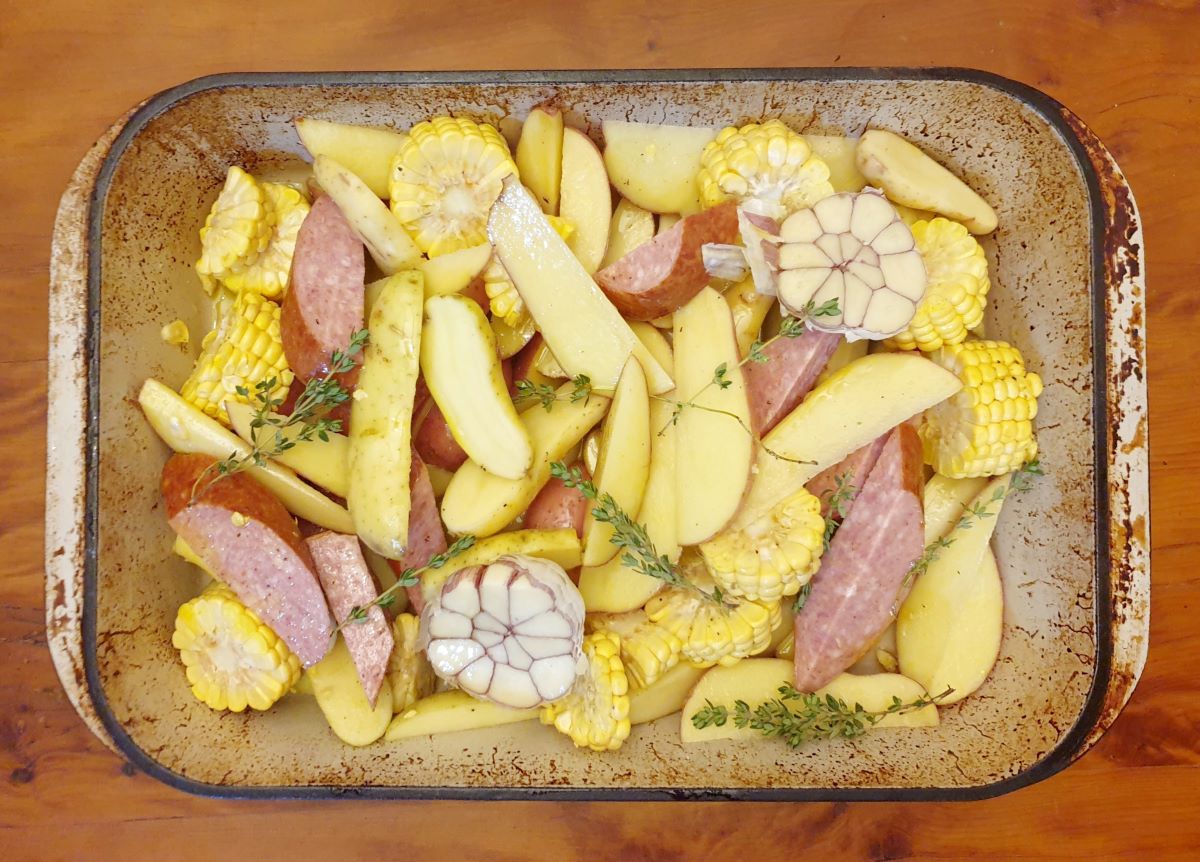 Crab recipe veg