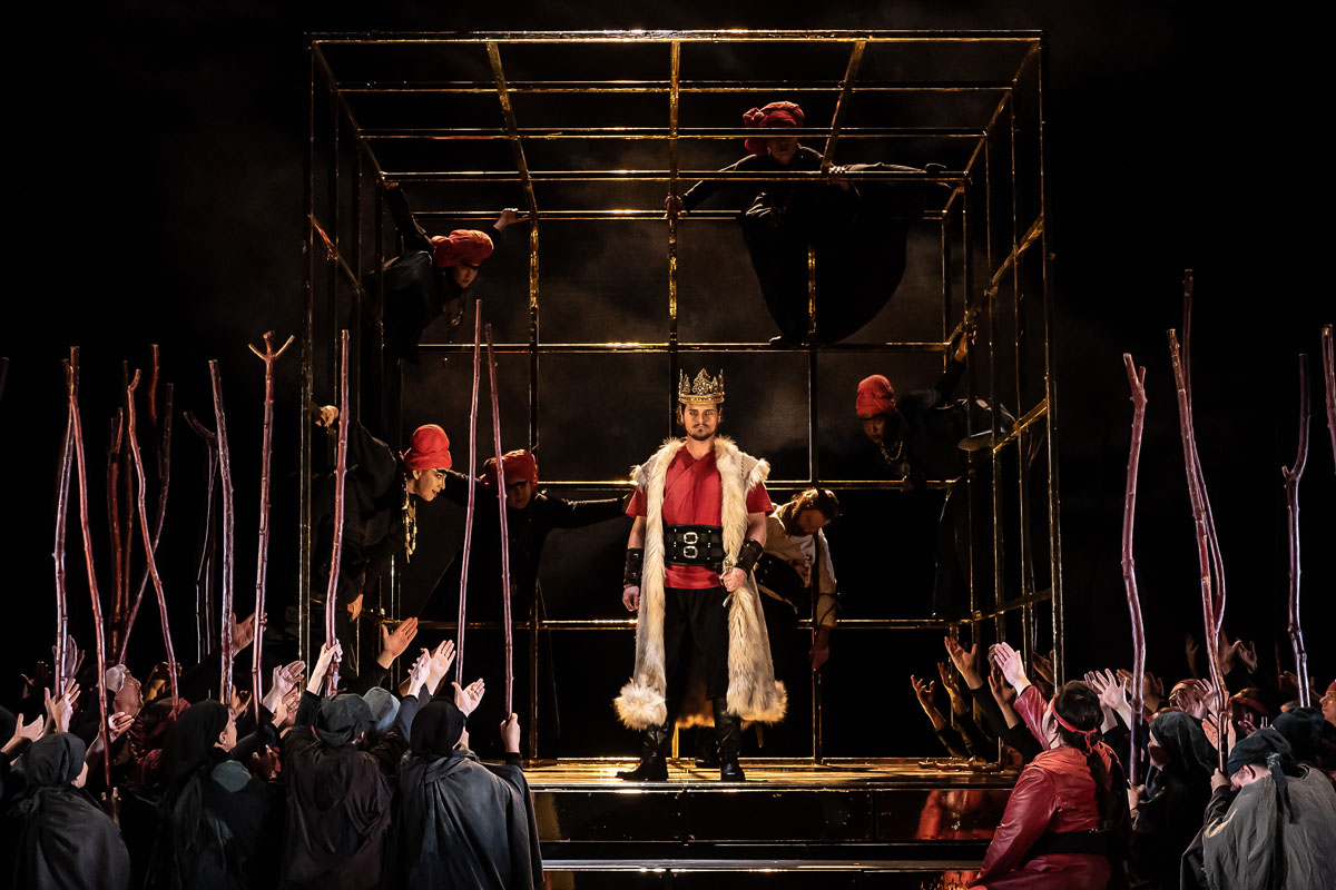 Macbeth - Royal Opera House - Malcolm played by Egor Zhuravskii
