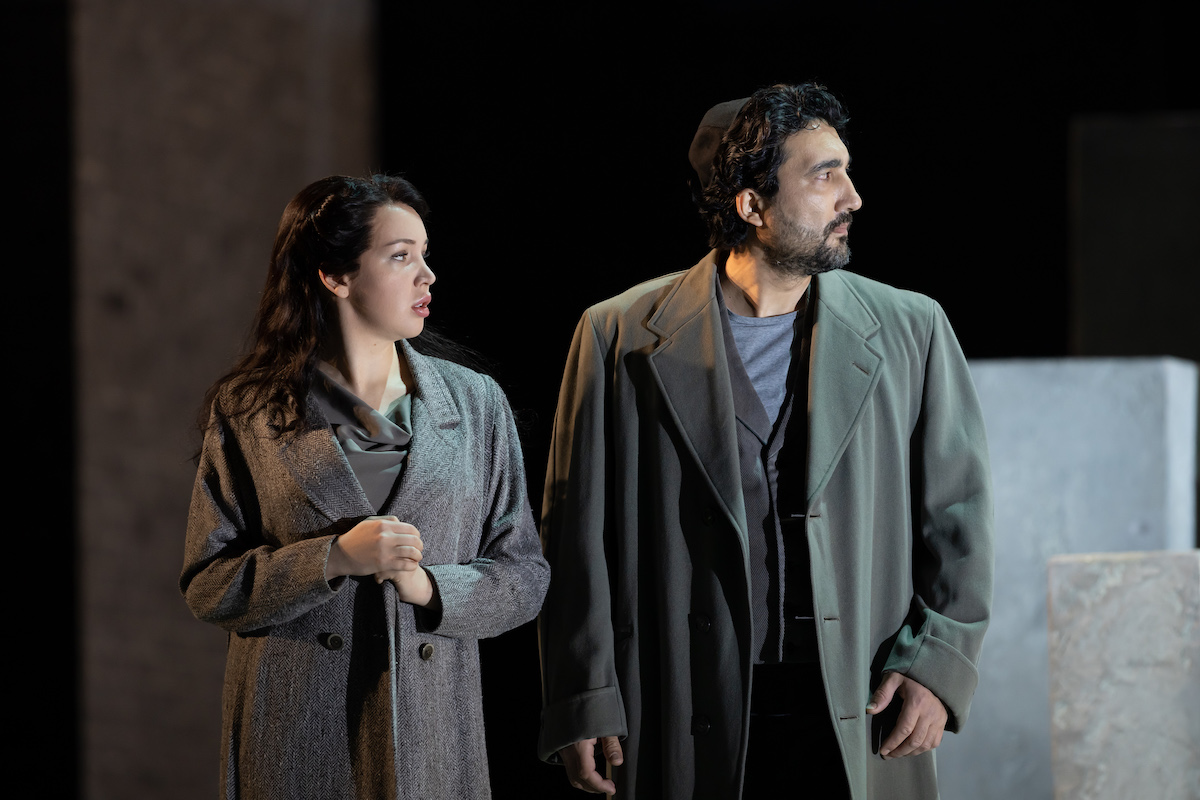 NABUCCO_ Dress Rehearsal, ROH Covent Garden, 17th December 2021,Conducted by Daniel Oren,Cast, Nabucco; Amartuvshin Enkhbat, Abigaille; Liudmyla Monastyrska, Zaccaria; Alexander Vinogradov, Fenena; Vasilisa Berzhanskaya, Ismaele;