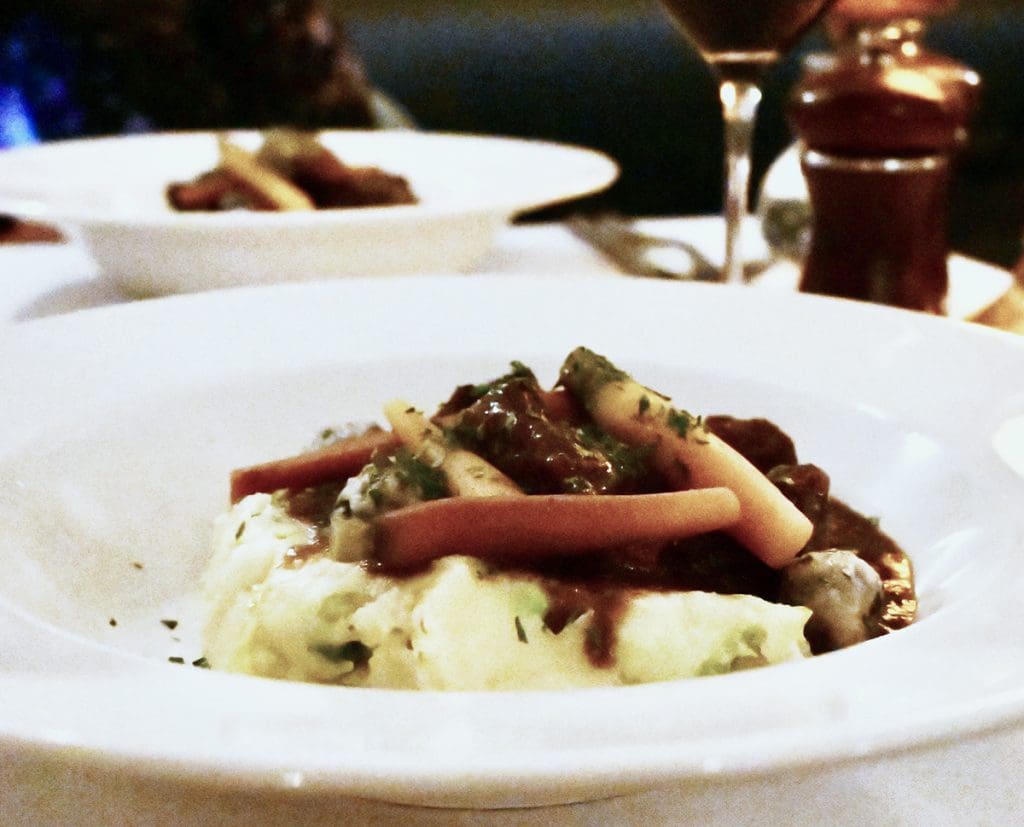 The Town House Kensington Hotel - Beef with Colcannon