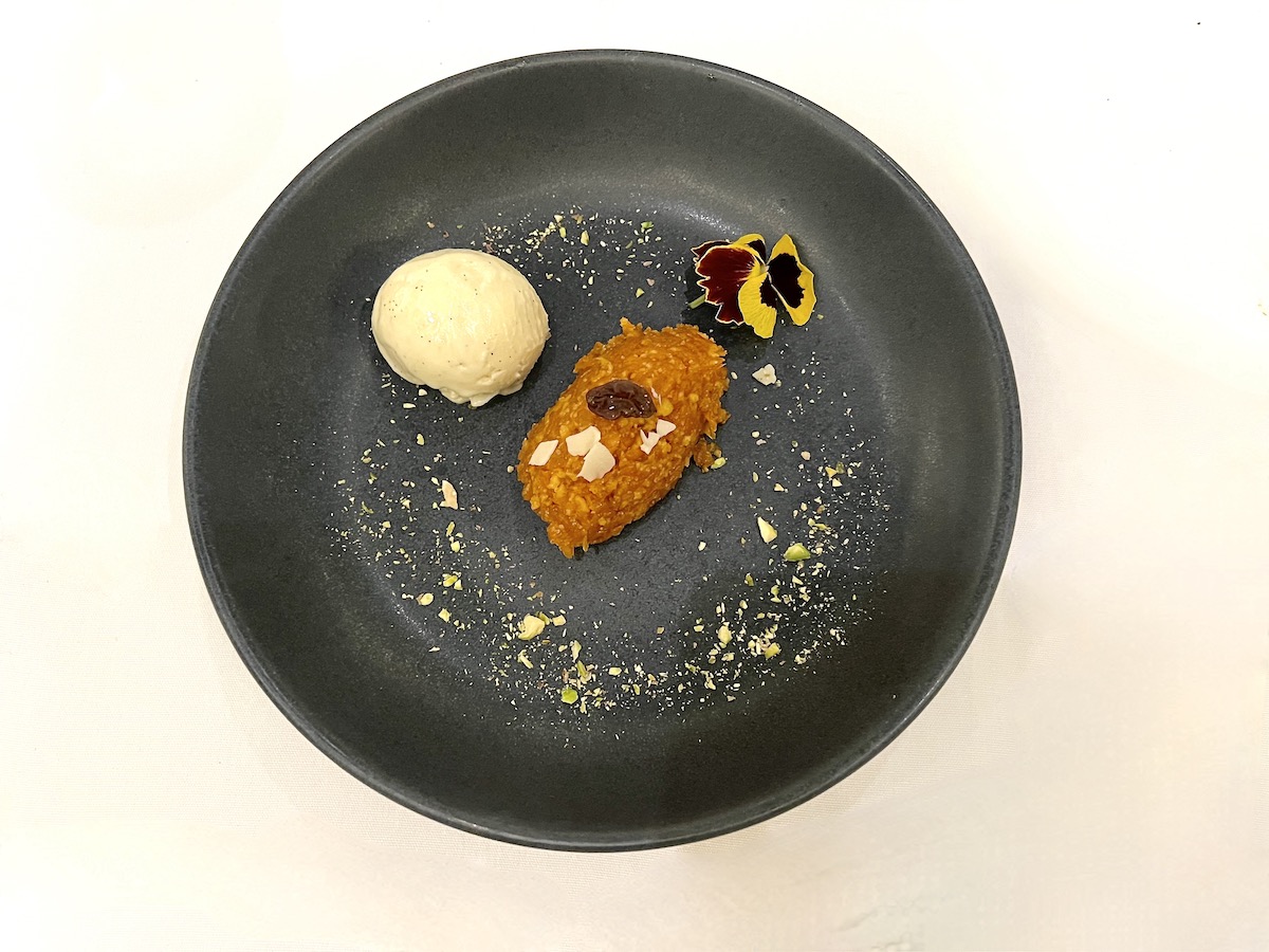 Kahani, Sloane Square, Carrot Fudge and Vanilla Ice Cream