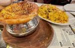 Lamb and chicken biryanis supper club