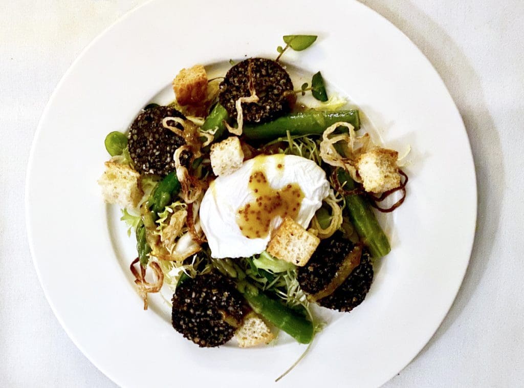 The Doyle Collection - Asparagus and Black Pudding