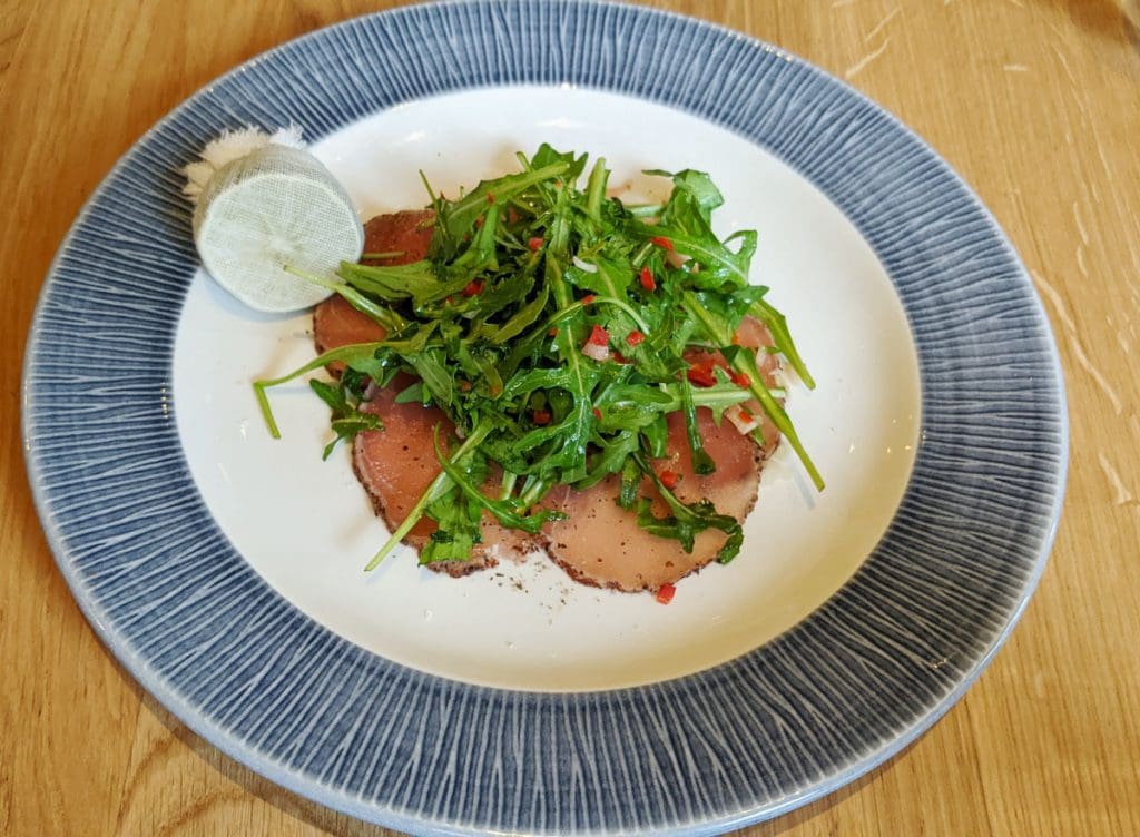 Tuna Carpaccio