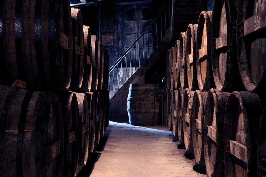 Delamain Cognac Barrels