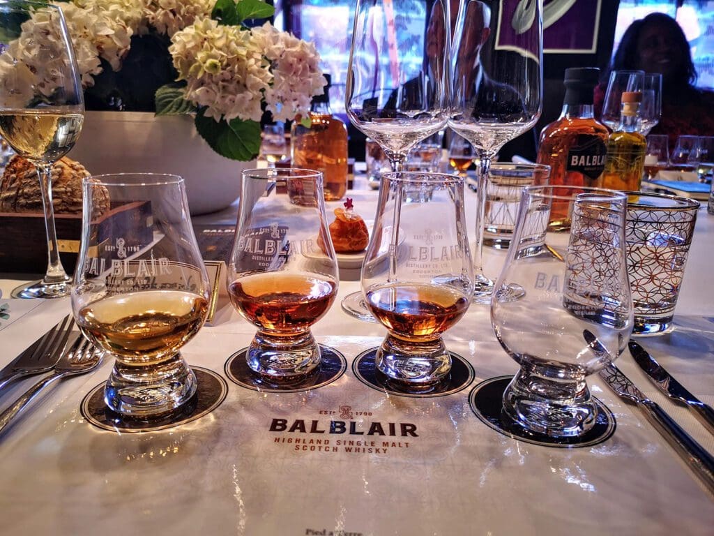 Balblair tasting