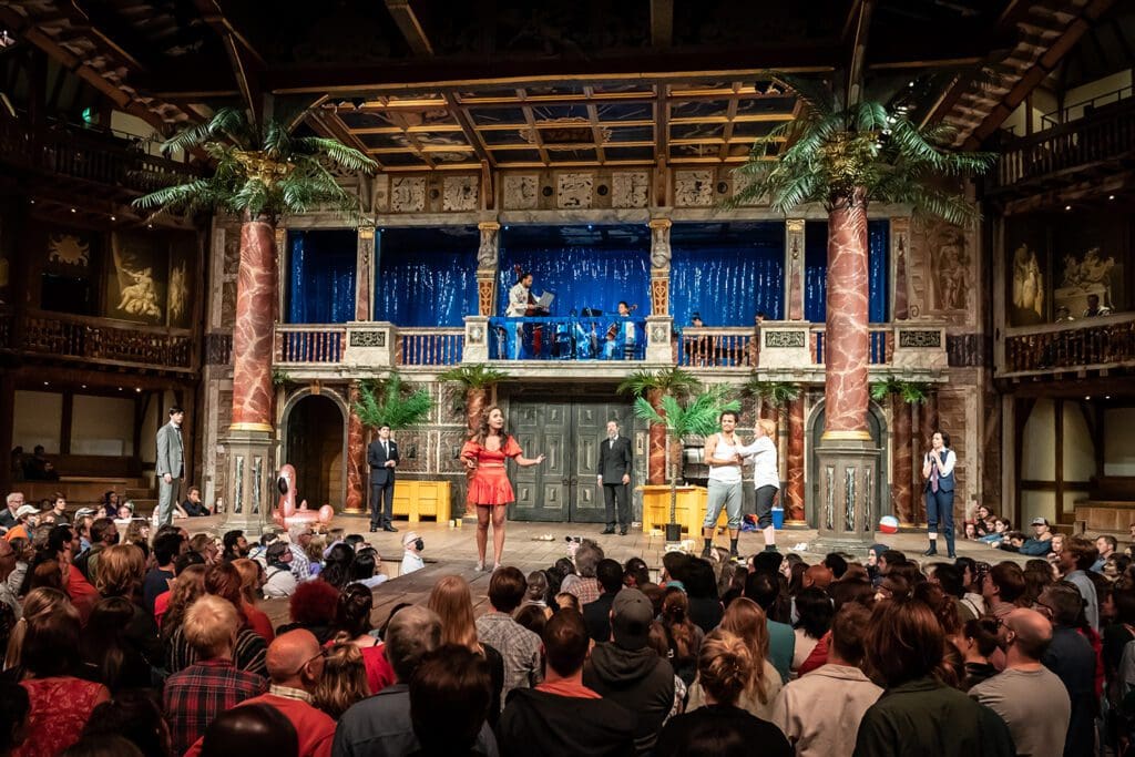 Ensemble in The Tempest at the Globe