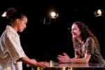 Hungry by Chris Bush Paines Plough Soho Theatre Upstairs 12th July 2022 CAST Lori - Eleanor Sutton Bex - Melissa Lowe CREATIVES Writer Chris Bush Director Katie Posner Set and Costume Designer Lydia Denno Lighting Designer Rajiv Pattani Assistant Director Amber Sinclair-Case Sound Designer Kieran Lucas Stage Manager Roni Neale Casting Jacob Sparrow Movement Director (Roundabout 2021) Kloe Dean Lighting Designer (Roundabout 2021) Richard Howell Assistant Director (Roundabout 2021) Kaleya Baxe Dramaturg (Roundabout 2021) Sarah Dickenson Costume Supervisor (Roundabout 2021) Rhiannon Hawthorn Movement Support (Roundabout 2021) Esme Benjamin Lighting Programmer & Associate Lighting Designer (Roundabout 2021) Sam Ohlsson Company Stage Manager (Roundabout 2021) Aime Neeme Technical Stage Manager (Roundabout 2021) Benjamin Smith Technical Stage Manager (Roundabout 2021) Philip Thackray Rehearsal Stage Manager (Roundabout 2021) Ruth Porter ©The Other Richard