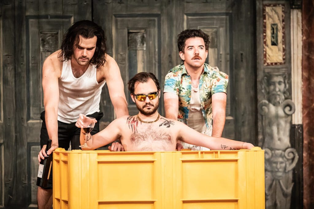 Ralph Davis, George Fouracres and Ciaran OBrien The Tempest