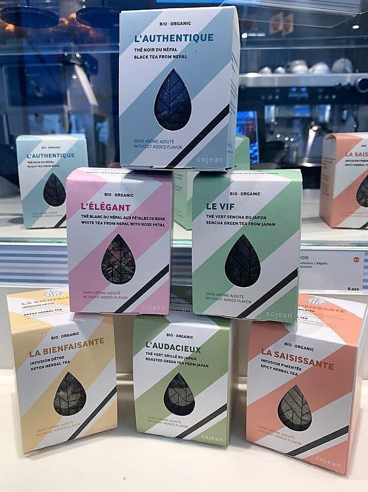 Cojean organic specialist tea selection