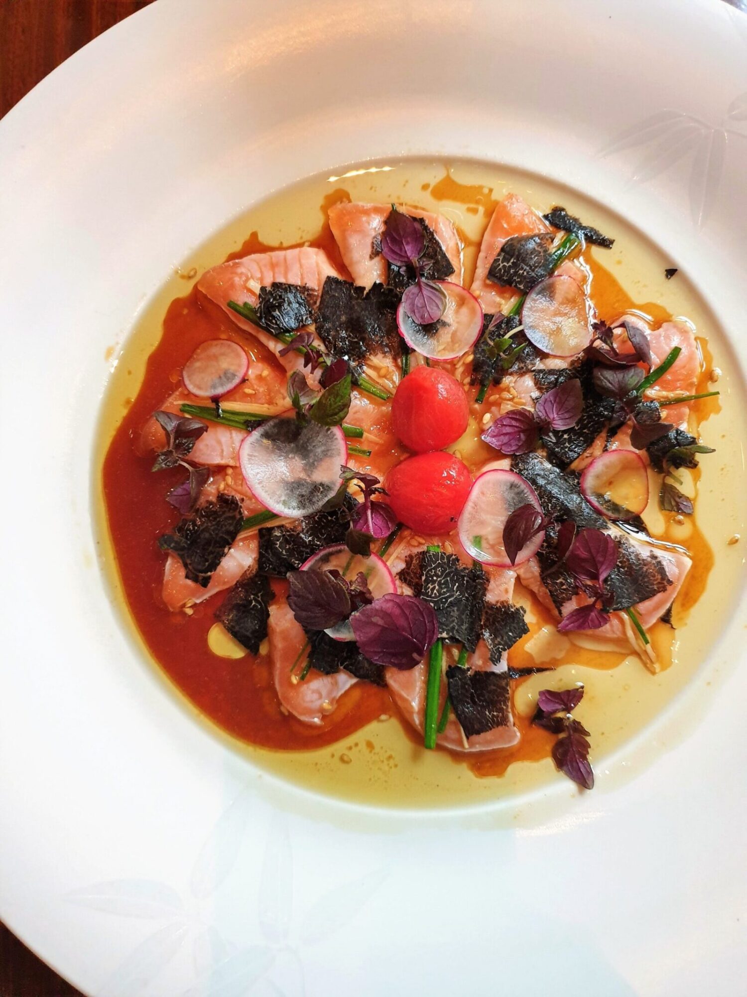Matsuhisa sashimi salmon new style
