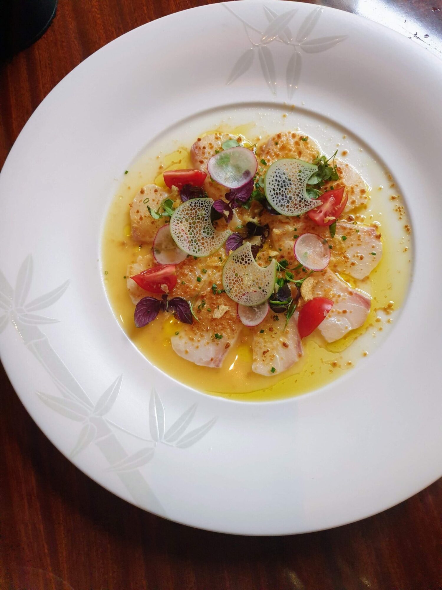 Matsuhisa seabass sashimi dry miso