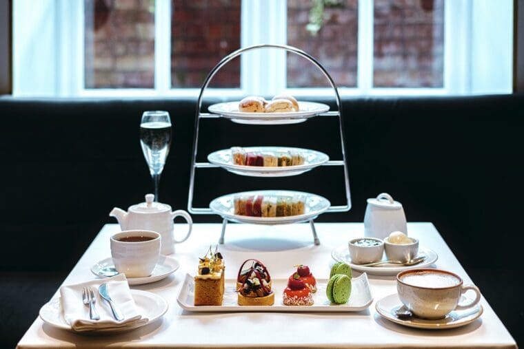 Afternoon tea at the Roseate Hotel in Reading