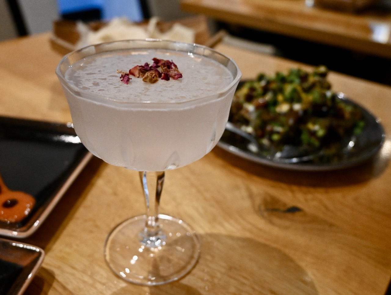 Lychee & Rose Petal Martini
