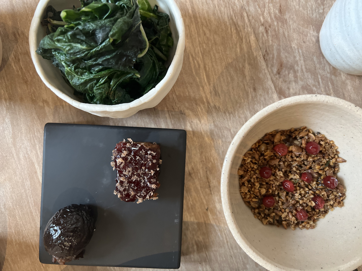 St. Barts lamb and chard