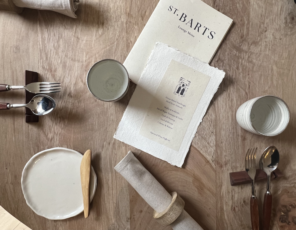 St. Barts place setting
