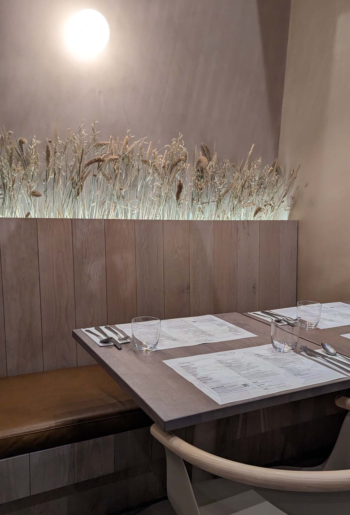 tablesetting Notto pasta bar