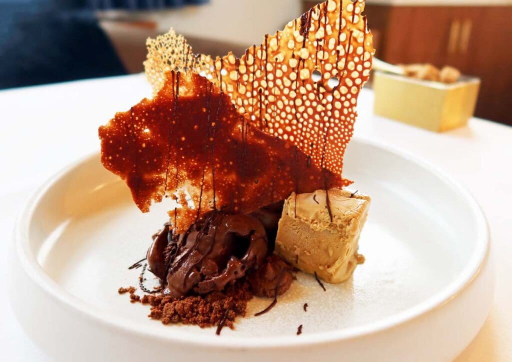 Chocolate Dessert at Sparrow Italia in Mayfair