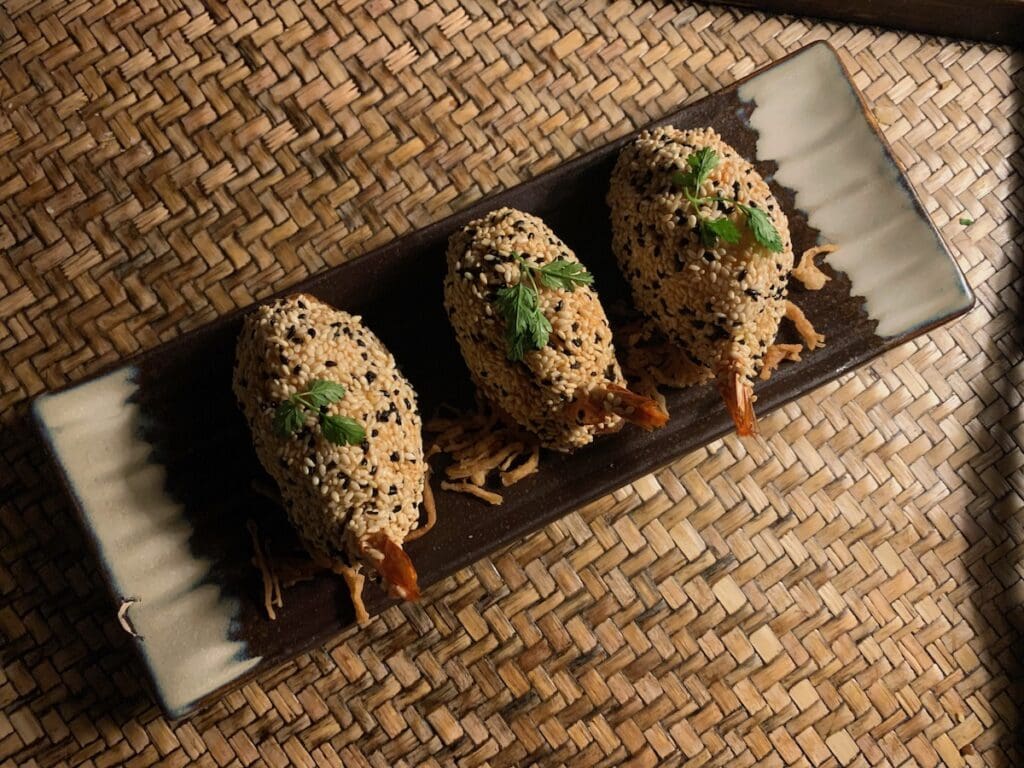 JM Oriental prawn toast