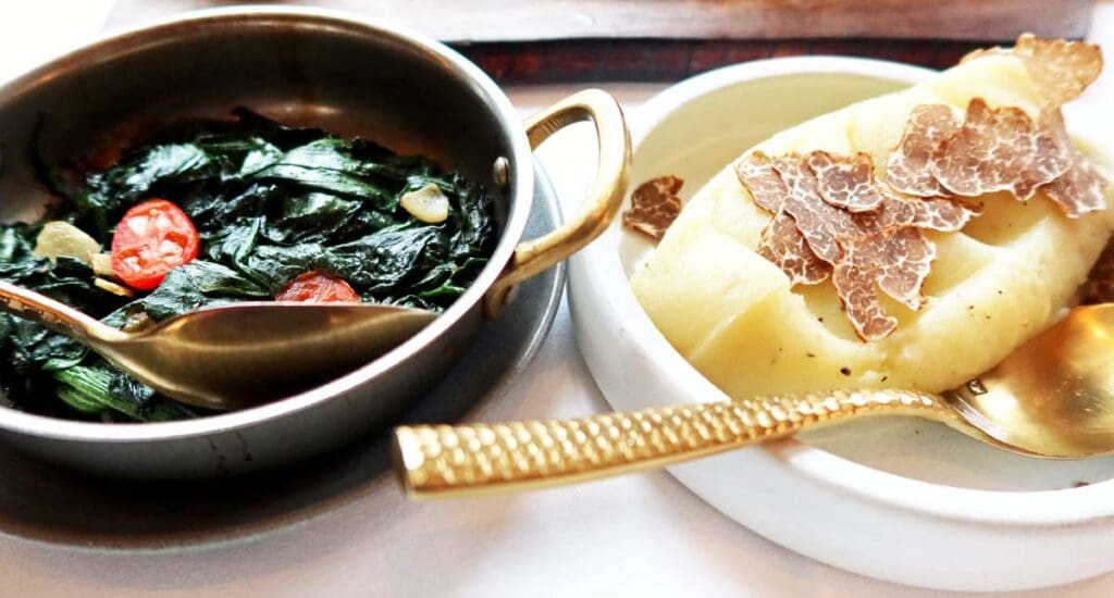 Spinach Truffled Mash Sparrow